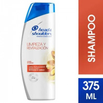 HEAD & SHOULDERS SKU: 20325281 Shampoo HEAD & SHOULDERS Limpieza y Revitalización Aceite de Argán Control Caspa Frasco 375ml