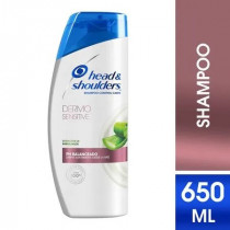 Shampoo HEAD & SHOULDERS Dermo Sensitive Extractos De Sábila y Aloe Frasco 650ml