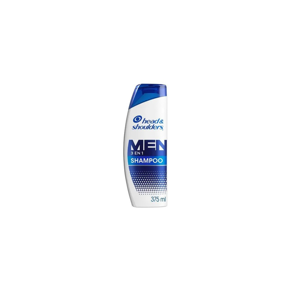 Shampoo HEAD & SHOULDERS Men Anticaspa3 en 1 Frasco 375ml Shampoo HEAD & SHOULDERS Men Anticaspa3 en 1 Frasco 375ml