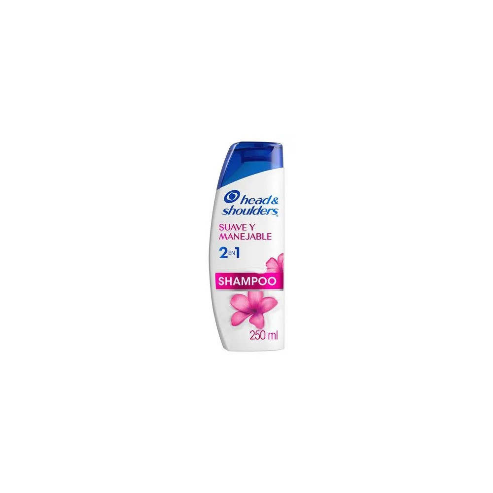 HEAD & SHOULDERS SKU: 20393645 Shampoo HEAD & SHOULDERS Suave y Manejable 2 en 1 Frasco 250ml