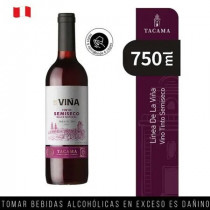 Vino Tinto TACAMA Tinto de la Viña Semiseco Botella 750ml