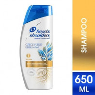 Shampoo HEAD & SHOULDERS Crece Fuerte desde la Raíz Control Caspa Frasco 650ml