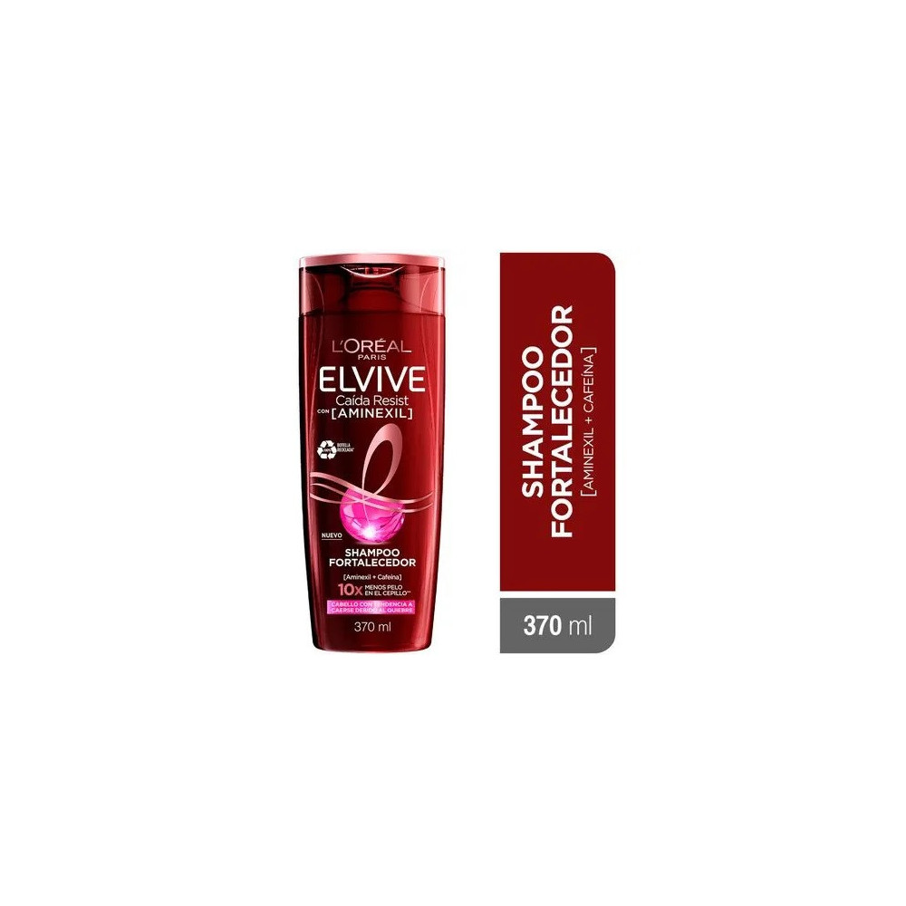 Shampoo ELVIVE Anti-Caída Aminexil Frasco 370ml Shampoo ELVIVE Anti-Caída Aminexil Frasco 370ml