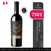 Vino Tinto TACAMA Malbec Selección Especial Botella 750ml