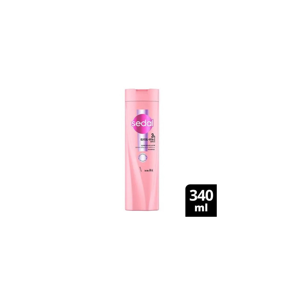 Shampoo SEDAL Luminous UV Frasco 340ml Shampoo SEDAL Luminous UV Frasco 340ml