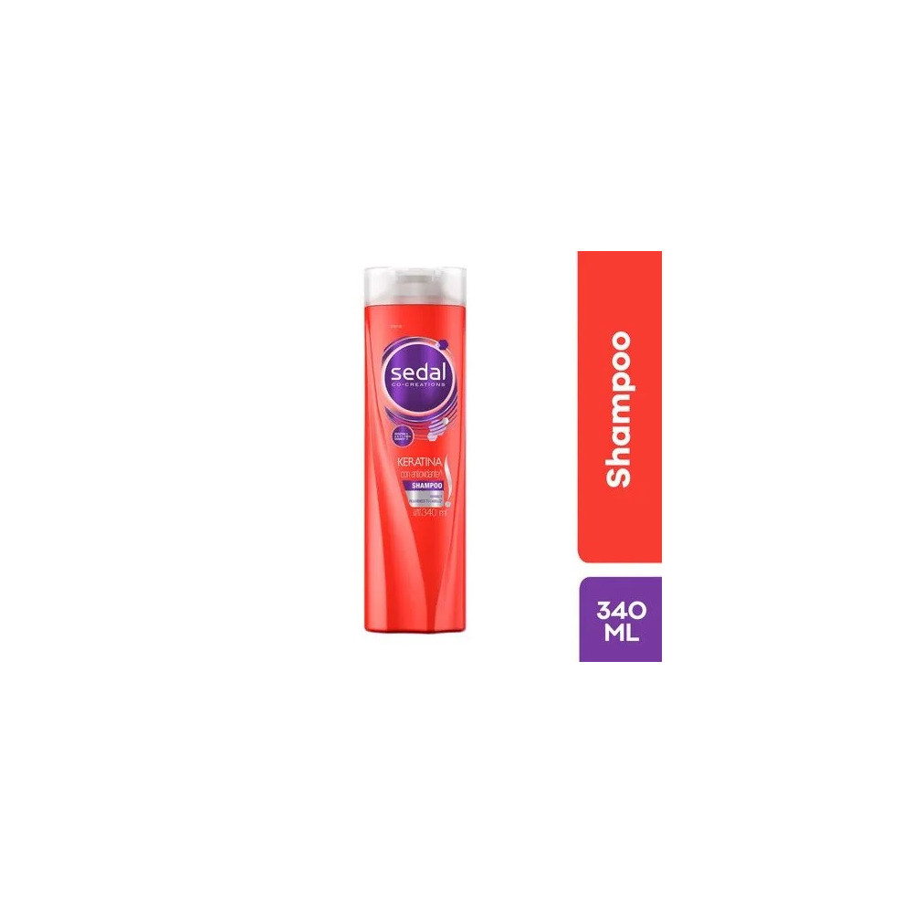 Shampoo SEDAL Keratina Frasco 340ml