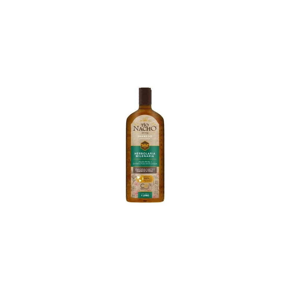 Shampoo TÍO NACHO Anti Caída Herbolaria Frasco 1L