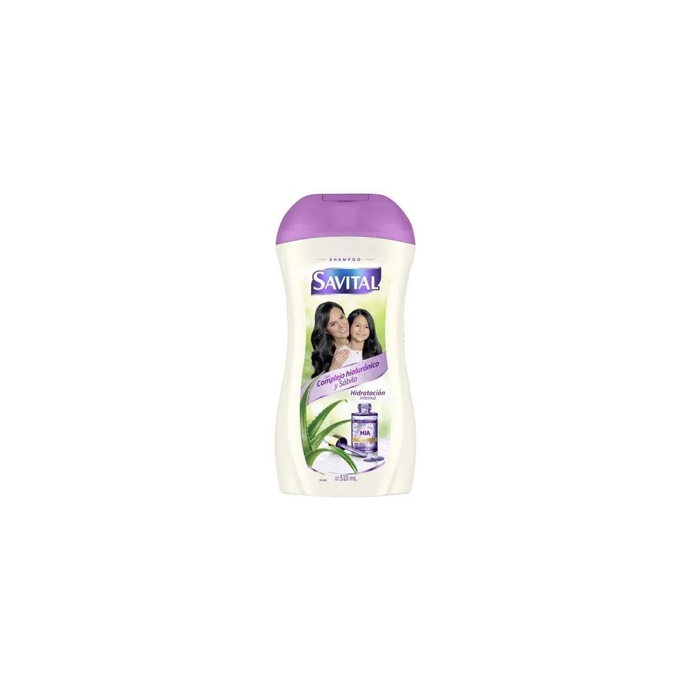 Shampoo SAVITAL Complejo Hiarulónico Frasco 510ml