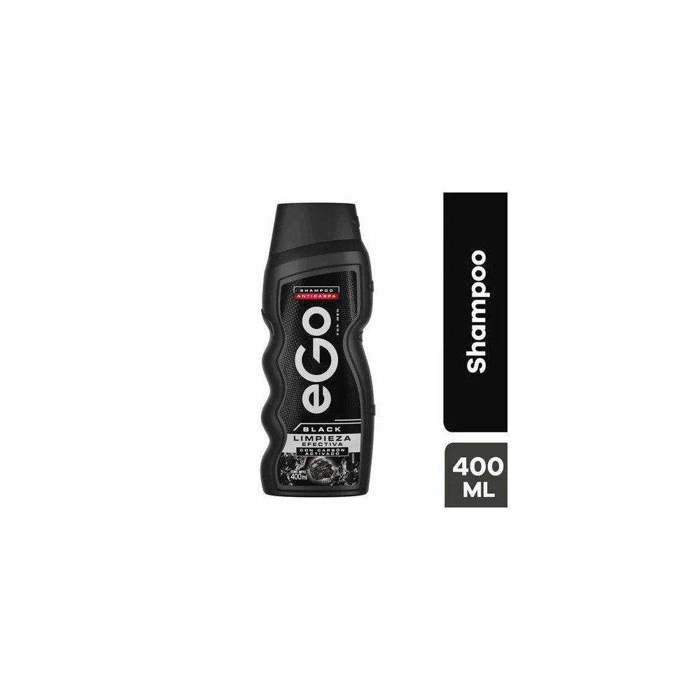 Shampoo EGO Men Black Frasco 400ml Shampoo EGO Men Black Frasco 400ml
