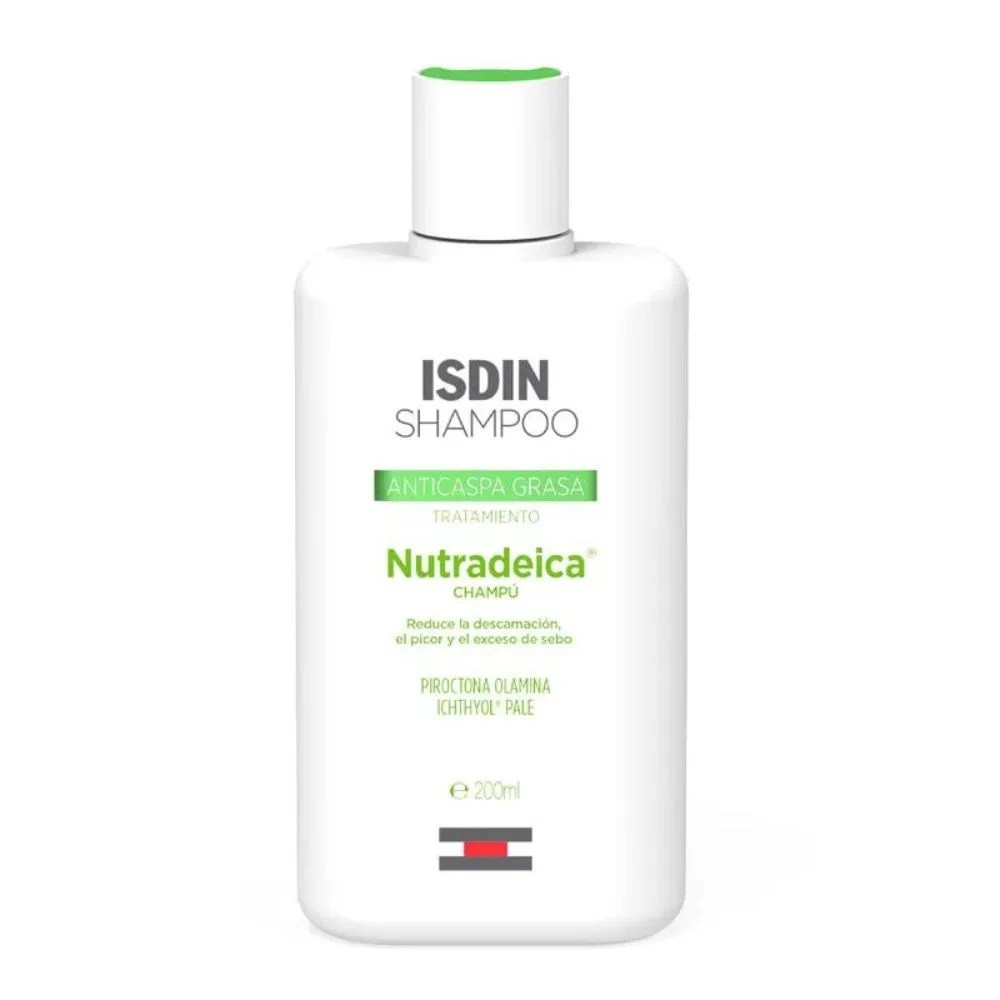 ISDIN Shampoo Nutradeica Anticaspa Grasa 200 ml ISDIN Shampoo Nutradeica Anticaspa Grasa 200 ml
