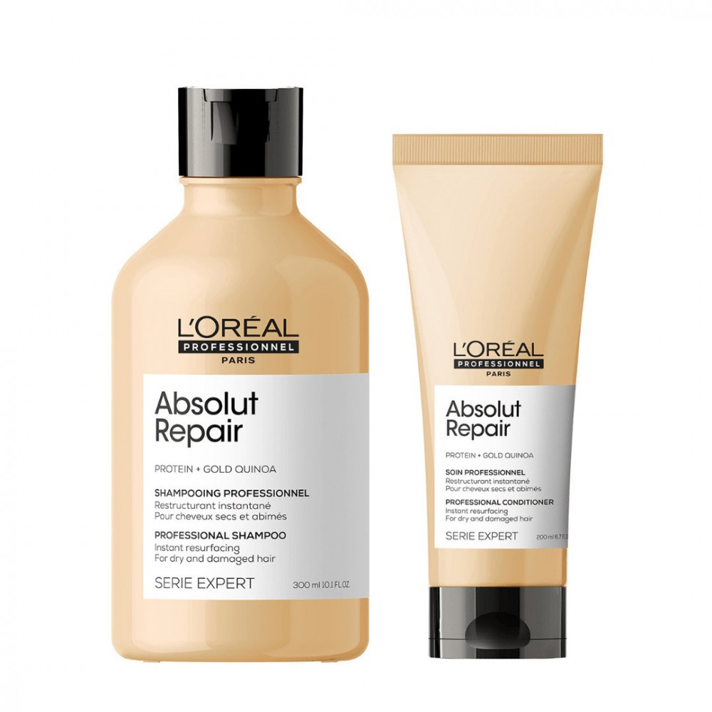 Set Shampoo Loreal Professionnel Absolut Repair 300ml R + Acondicionador Loreal Professionnel Absolut Repair 200ml Set Shampoo Loreal Professionnel Absolut Repair 300ml R + Acondicionador Loreal Professionnel Absolut Repair 200ml