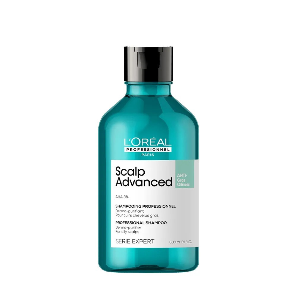 Shampoo En Gel Scalp Advanced Anti-Oiliness 300 ml L'Oréal Professionel Shampoo En Gel Scalp Advanced Anti-Oiliness 300 ml L'Oréal Professionel