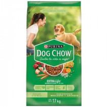 Comida para Perros DOG CHOW Cachorro Mediano Grande Bolsa 17Kg