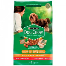 Comida para Perros DOG CHOW Adultos Minis y Pequeños Bolsa 8kg