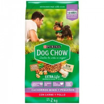 Comida para Perros DOG CHOW Cachorro Pequeño Bolsa 2Kg