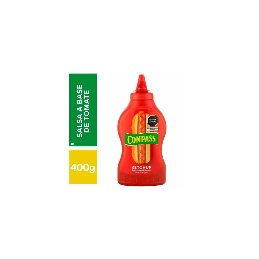 Ketchup COMPASS con Chisguete Frasco 400g