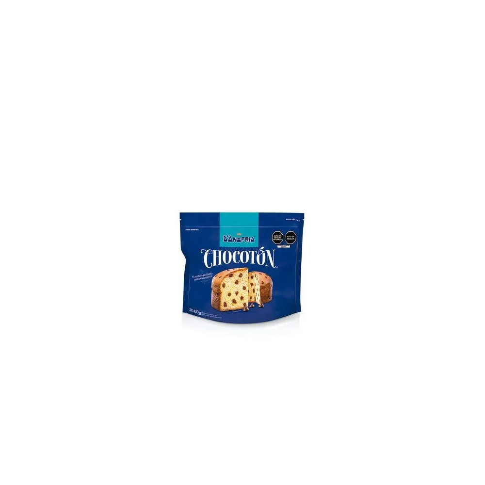 Panetón D'ONOFRIO Chocotón Bolsa 450g Panetón D'ONOFRIO Chocotón Bolsa 450g