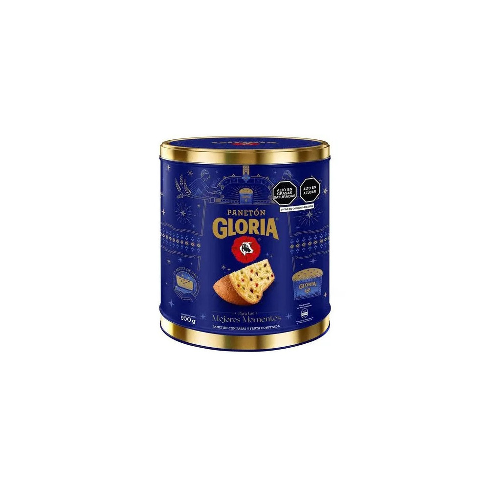 Panetón GLORIA Lata 900g