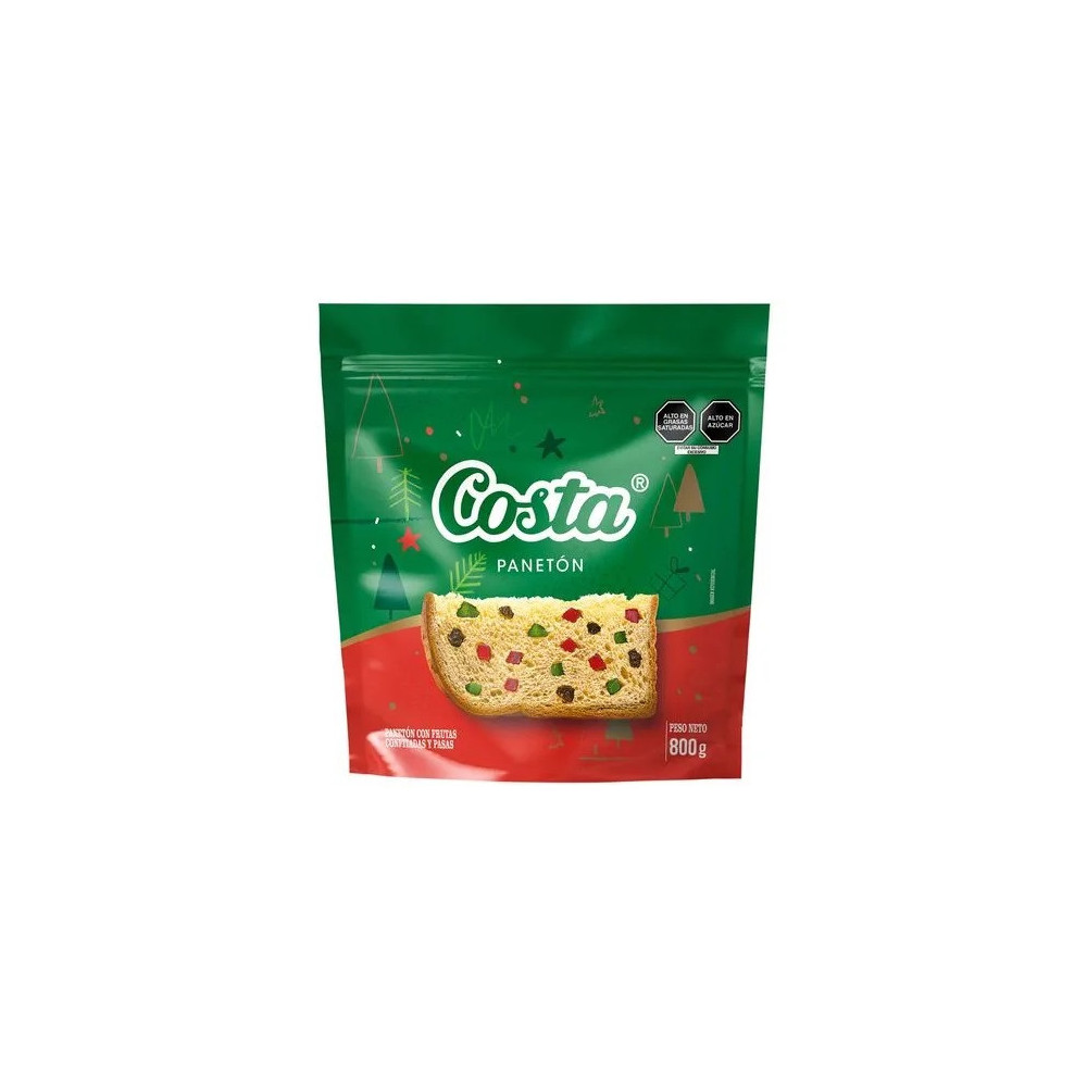 Panetón COSTA Bolsa 800g Panetón COSTA Bolsa 800g