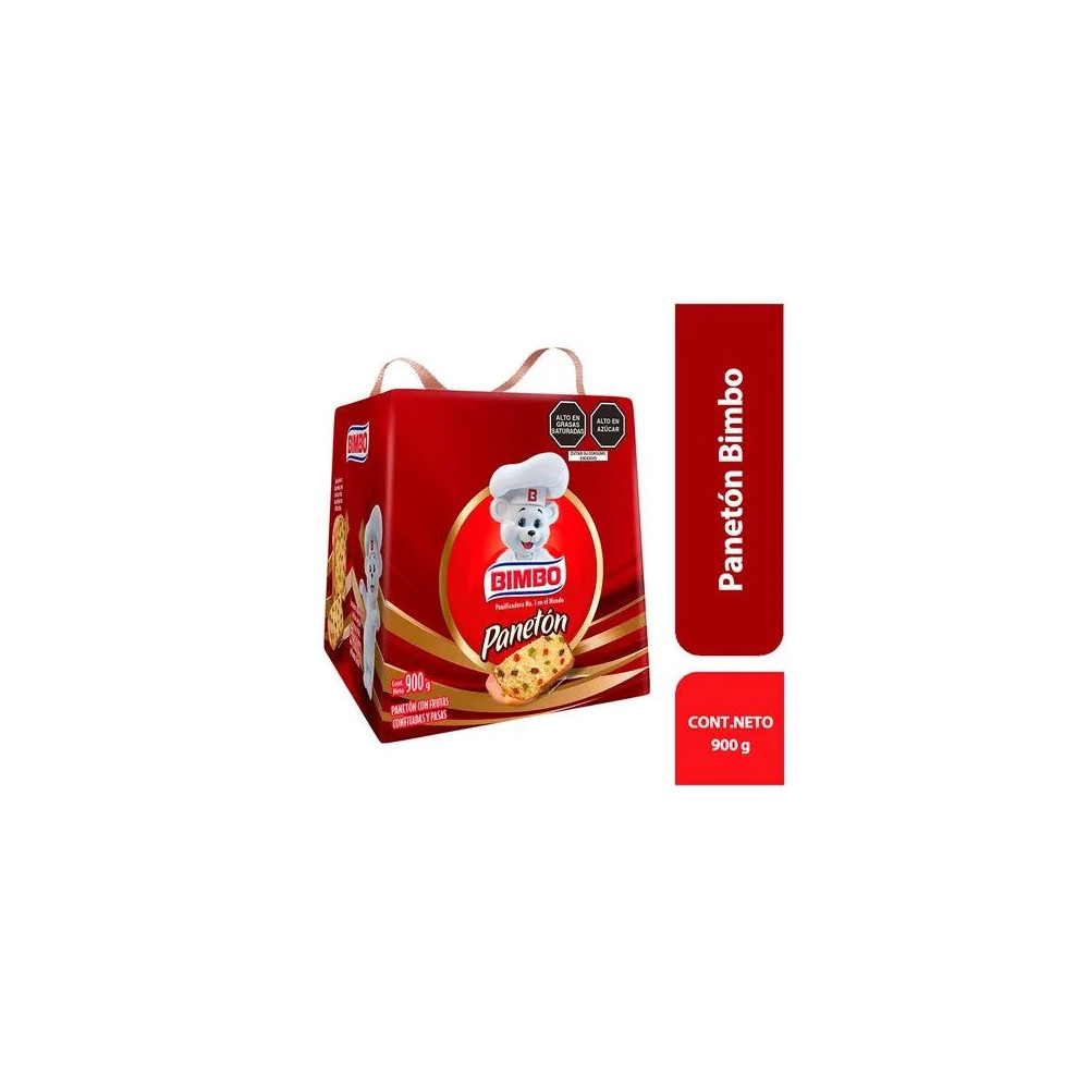 Panetón BIMBO Caja 900g Panetón BIMBO Caja 900g