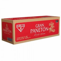 Gran Panetón SAN JORGE Caja 1.5kg x 3 unidades Gran Panetón SAN JORGE Caja 1.5kg x 3 unidades