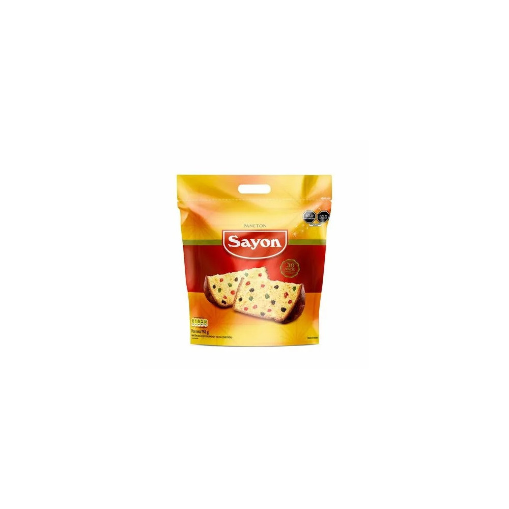 Panetón SAYON Bolsa 750g Panetón SAYON Bolsa 750g