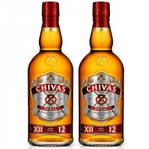 Pack Whisky CHIVAS REGAL 12 Años Botella 700ml x 2unidades