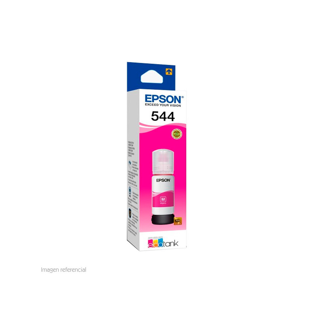 Botella de tinta EPSON T544320-AL, color magenta