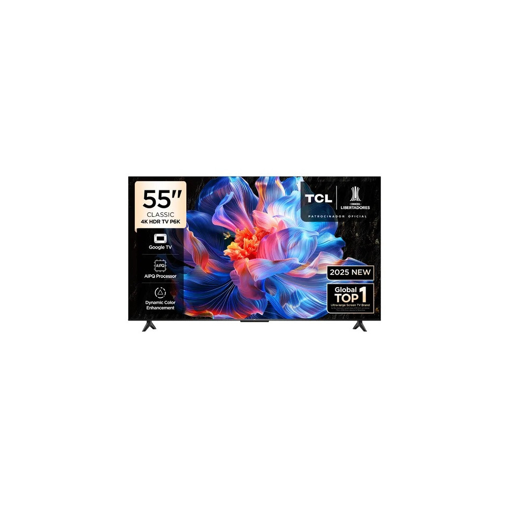 Televisor TCL Smart 55" LED 4K UHD 55P6K