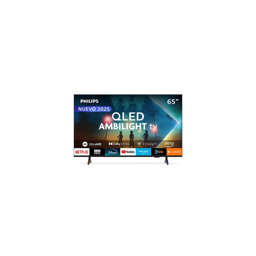 Televisor Philips Smart TV 65" 4K UHD QLED Ambilight 65PUD8250