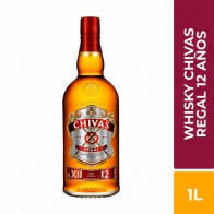 Whisky CHIVAS REGAL 12 Años Botella 1L