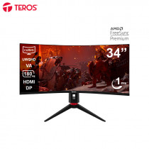 Monitor Curvo Gaming TEROS TE-3412G ,34" UWQHD