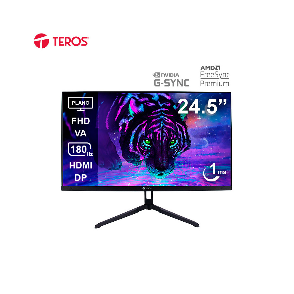 Monitor plano gaming TEROS TE-2475G 24.5" FHD