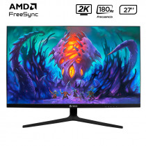 Monitor Plano Gaming TEROS TE-2769G, 27" QHD