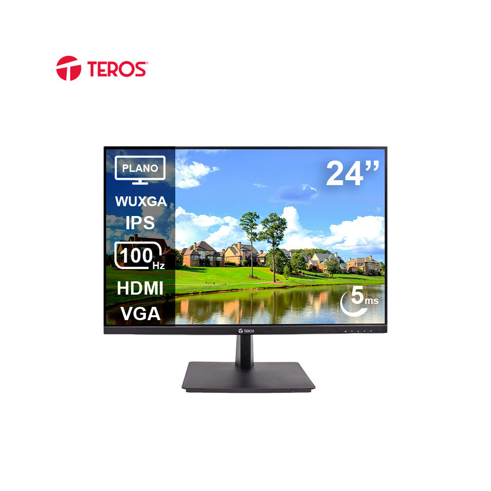 Monitor plano TEROS TE-2420CS 24" WUXGA