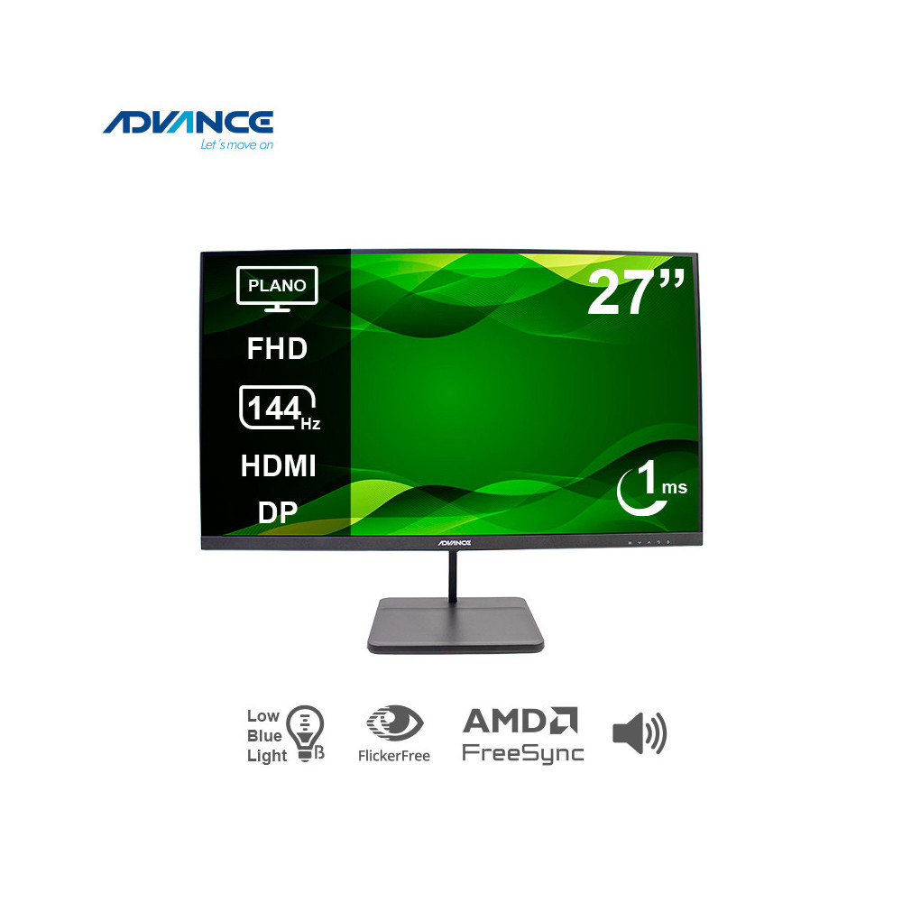 Monitor plano ADVANCE ADV-2755S 27" FHD
