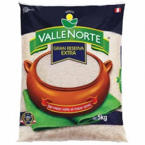 Arroz Extra Añejo VALLENORTE Gran Reserva Bolsa 5Kg