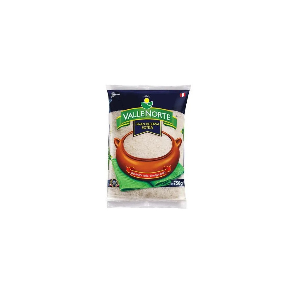 Arroz Extra VALLENORTE Gran Reserva Bolsa 750g