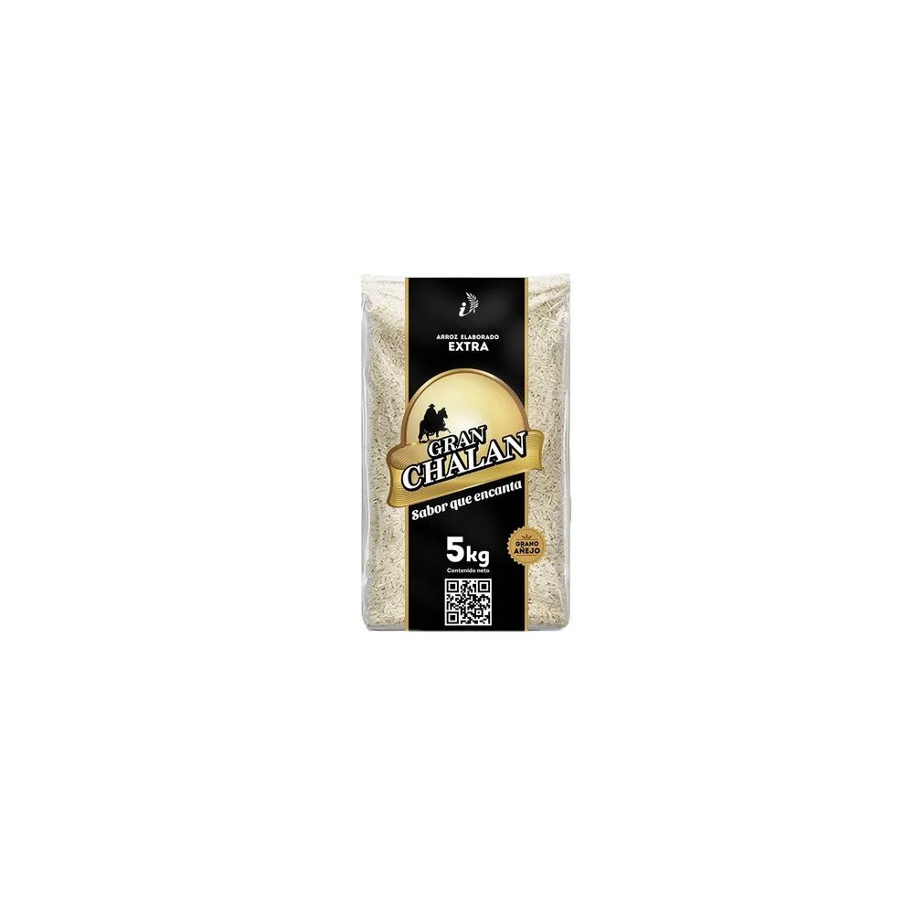 Arroz Extra GRAN CHALAN Bolsa 5Kg