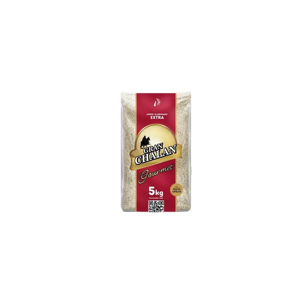 Arroz Extra Gourmet Añejo GRAN CHALAN Paquete 5Kg