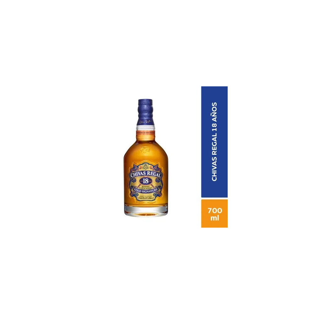 Whisky CHIVAS REGAL 18 Años Botella 700ml