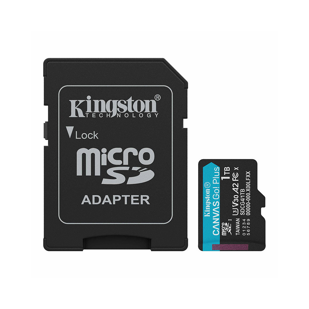 Tarjeta de Memoria Kingston Micro SD 1TB Canvas Go! Plus