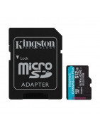 Tarjeta de Memoria Kingston Micro SD 512GB Canvas Go! Plus
