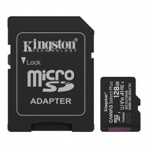 Tarjeta de Memoria Kingston 128GB MicroSD Canvas Select Plus -150MB/seg - UHS-I Clase 10