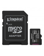 Tarjeta de Memoria Kingston 64GB MicroSD Canvas Select Plus -100MB/seg - UHS-I Clase 10