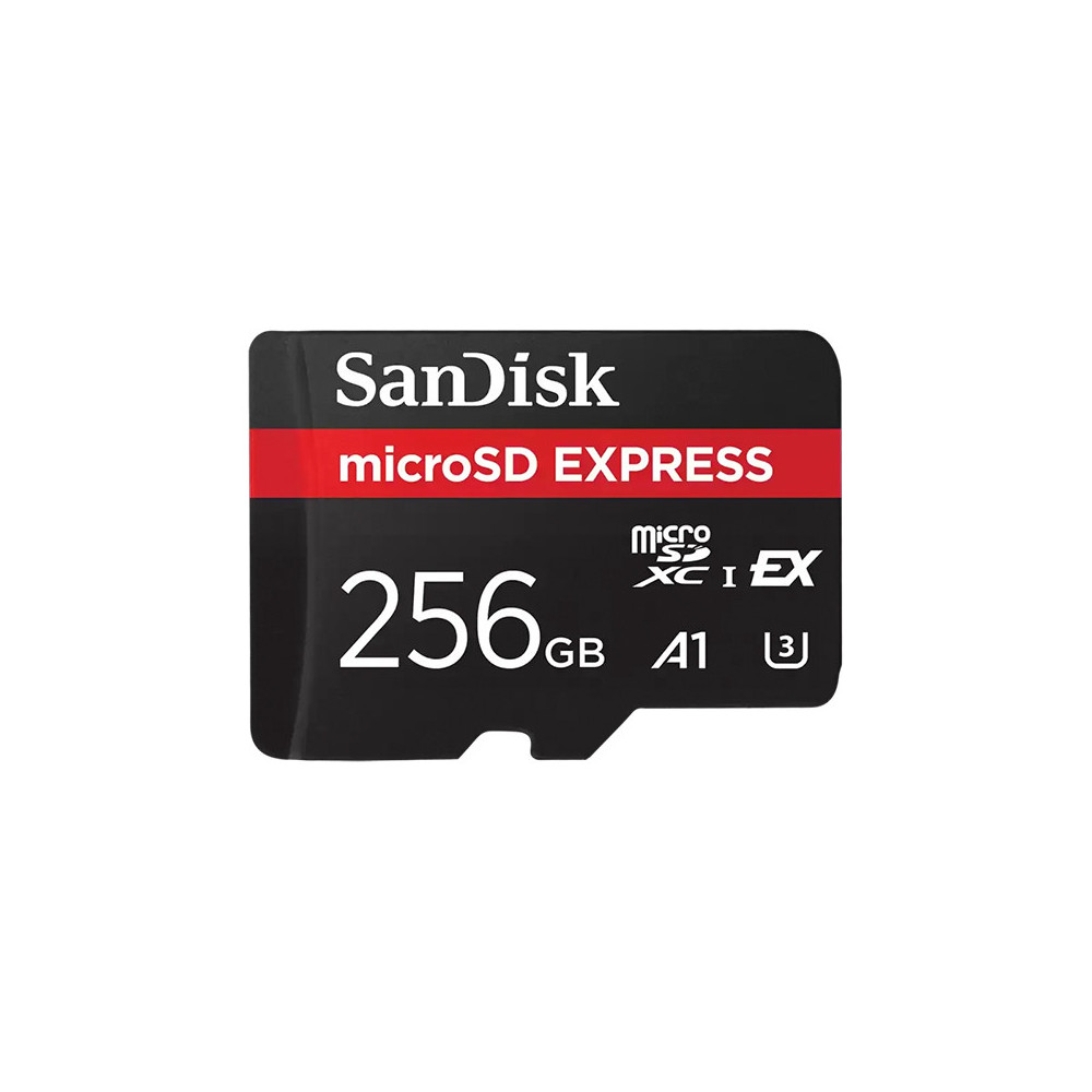 Memoria Flash SanDisk microSD Express 256GB, Interfaz: PCIe Gen 3
