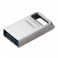 Memoria Flash Kingston DataTraveler Micro Unidad Flash USB Ultrapequeño con Metal Premium.
