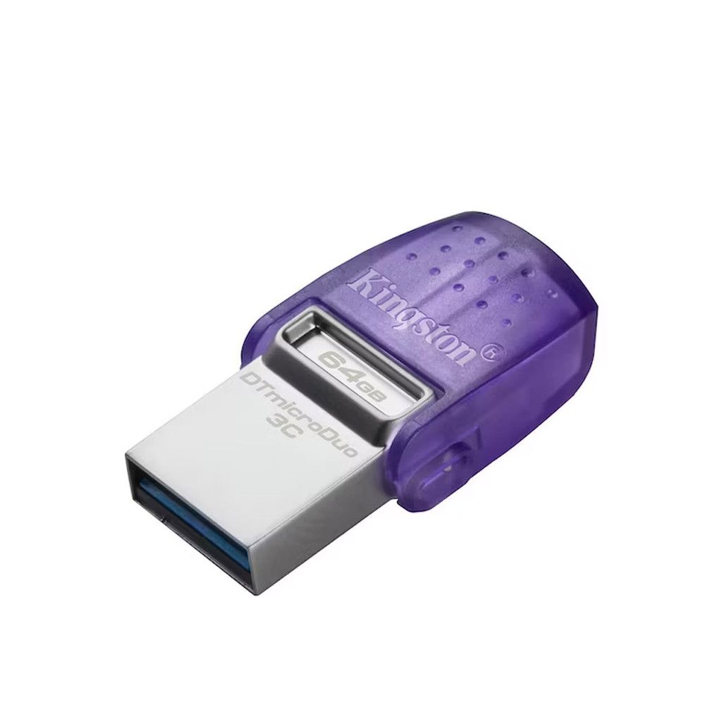 Memoria Flash USB Kingston DataTraveler microDuo 3C, 64GB, USB 3.2 Gen 1.