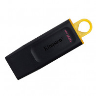 Memoria Flash USB Kingston DataTraveler Exodia 128GB, USB 3.2 Gen 1, Color Amarillo.