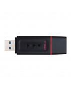 Memoria Flash USB Kingston DataTraveler Exodia 256GB, USB 3.2 Gen 1, Color Rojo.